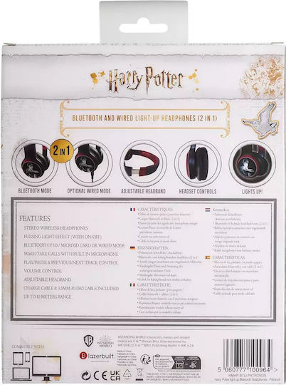 Lazerbuilt Harry Potter Fără fir / Cu fir Pentru copii On Ear Căști cu 24 ore de Funcționare Patronus