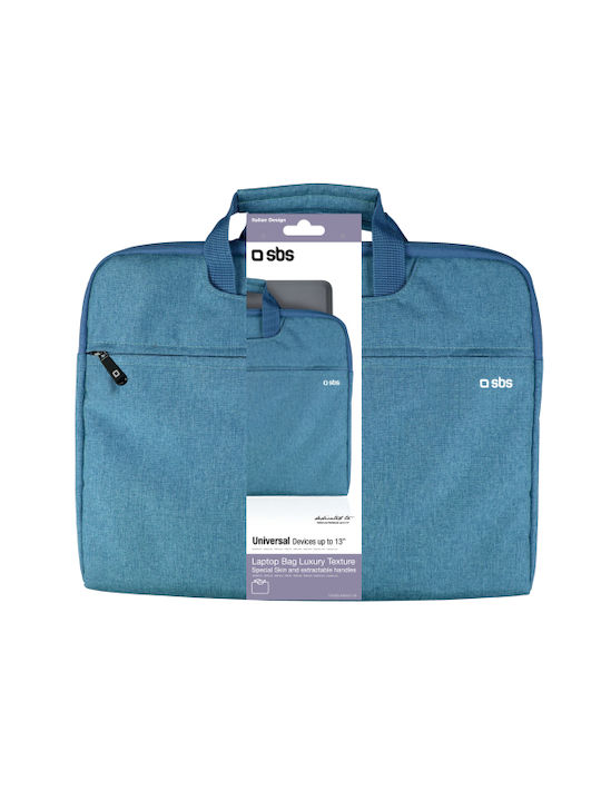 SBS Handle Lux Shoulder / Handheld Bag for 13" Laptop Light Blue