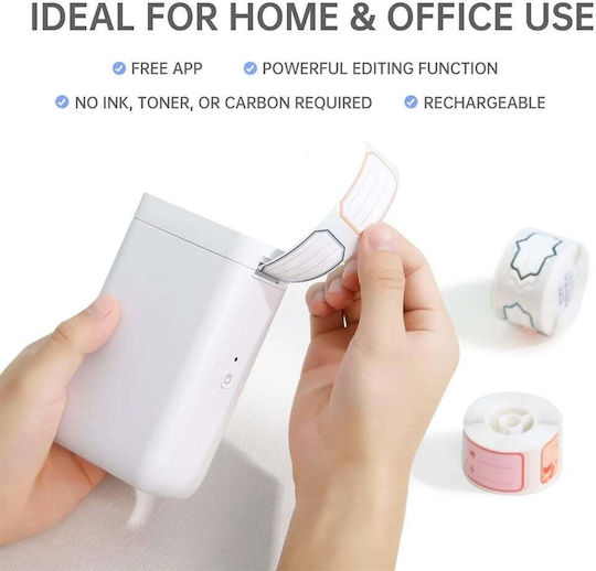 Niimbot Electronic Portable Label Maker with Bluetooth White
