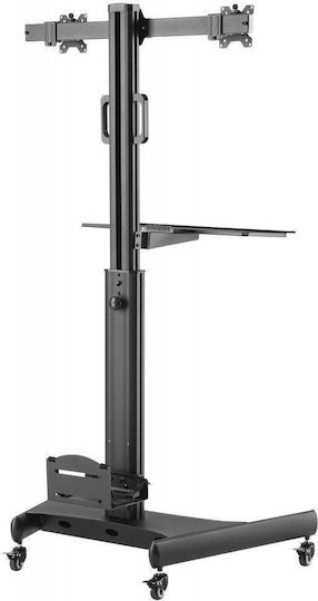 Techly ICA-TR42 Fernsehhalterung Boden mit Arm bis 32"