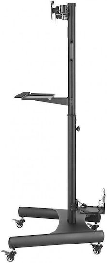 Techly ICA-TR42 Fernsehhalterung Boden mit Arm bis 32"