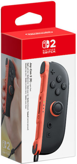 Nintendo Joy-Con Ασύρματο Gamepad για Switch 2 Right Light Red