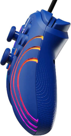 PDP Afterglow Wave Wired Gamepad For Switch Blue
