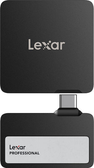 Lexar Professional Go Portable 1.0TB USB 2.0 SSD Stick Μαύρο