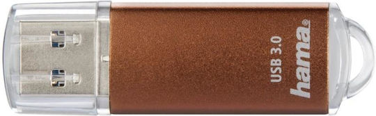 HAMA Laeta 256GB USB 3.2 Stick Braun