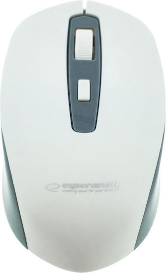 Esperanza EM130W Kabellos Bluetooth Maus Weiß
