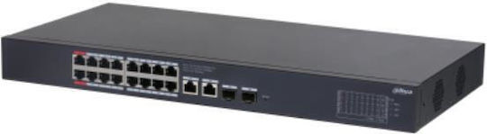 Dahua Managed PoE++ Switch with 20 Ethernet Ports and 2 SFP Ports