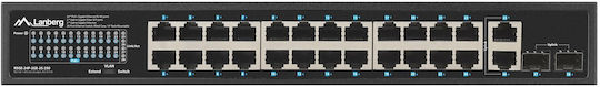 Tenda TEG1128P-24-410W Unmanaged PoE+ Switch with 26 Gigabit (1Gbps) Ethernet Ports and 2 SFP Ports