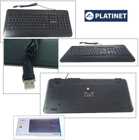 Platinet K110 Ασύρματο Πληκτρολόγιο Αγγλικό US