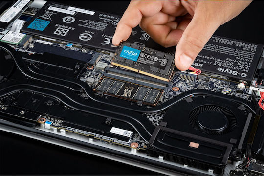 Crucial DDR5 128GB RAM with 2x64GB Modules and Speed 5600 for Laptop