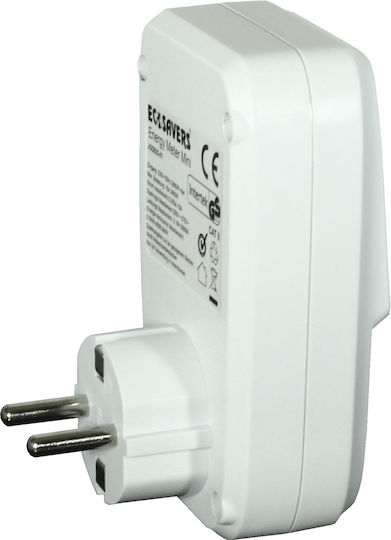 Ecosavers Energy Meter Mini Electrical Meter Socket 3.68kW
