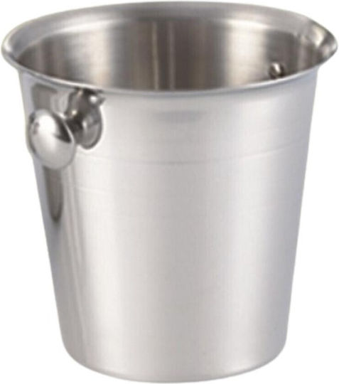 Max Home Metallic Ice Bucket Container 9.5cm