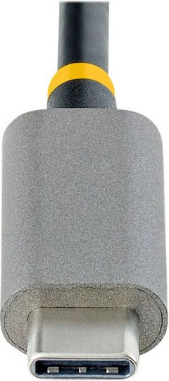 StarTech 3-Port USB 3.2 Hub with USB-C Connection Ethernet Gray
