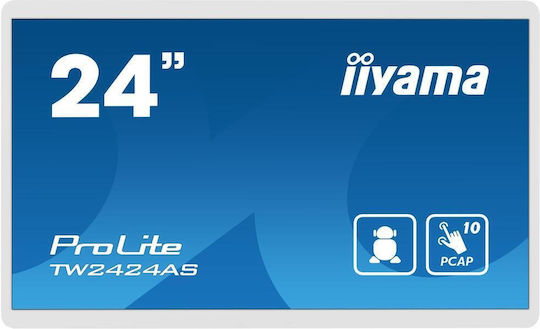Iiyama TW2424AS-W1 Public Display LCD IPS Full HD 24" με Οθόνη Αφής