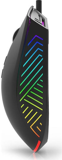 Inca IMG-GT17 RGB Gaming Ποντίκι 6400 DPI Μαύρο