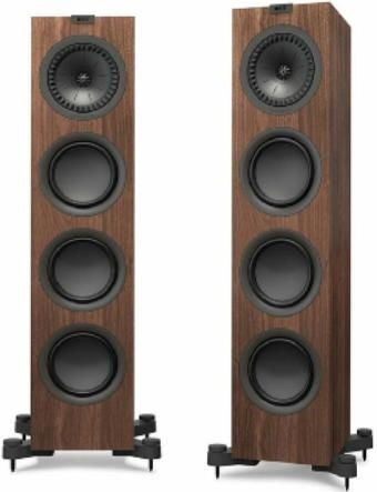 Kef Q550 Pair of Hi-Fi Speakers Floor 130W 2.5 No of Drivers W18xD27.8xH87.3cm. Walnut