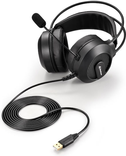 Sharkoon Skiller SGH20 Over Ear Gaming Headset με σύνδεση USB