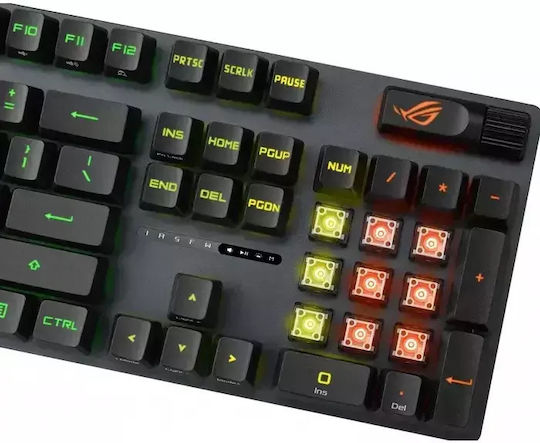 ROG Strix Scope II Gaming Tastatură Mecanică cu ROG NX Snow comutatoare și iluminare RGB (Engleză Internațională)