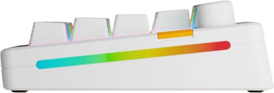 Glorious GMMK 3 Gaming Mechanical Keyboard 65% with Glorious Fox switches and RGB lighting (English US) White