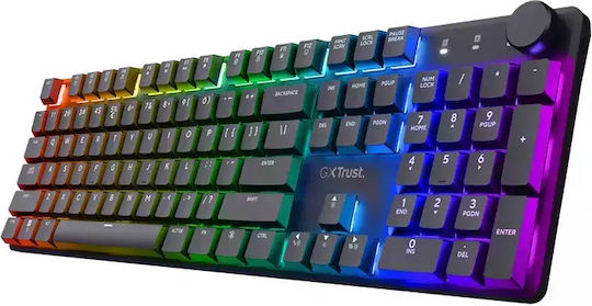 Trust GXT868 TORIX Ασύρματο Gaming Μηχανικό Πληκτρολόγιο με RGB φωτισμό (Αγγλικό US)