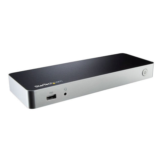StarTech USB-C / USB-A Docking Station με 4K PD Ethernet Μαύρο (MST30C2HHPDU)