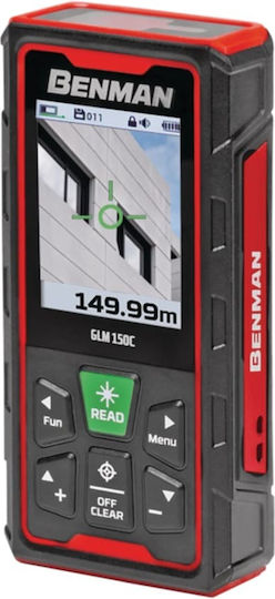 Benman Μέτρο Laser GLM-150 με Εύρος Μέτρησης 0.175m-150m