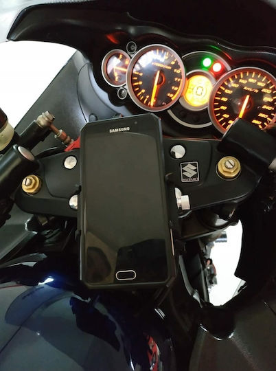 Μπαράκι Στήριξης Smartphone / Gps Για Suzuki Gsxr 1300 Hayabusa 2008-2020