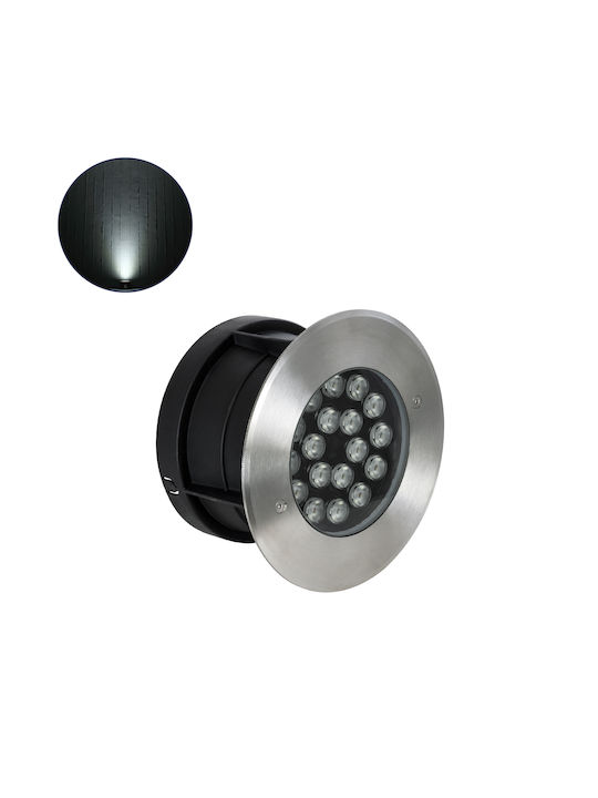 GloboStar Undergroundsina Σποτ Δαπέδου 18W 20cm