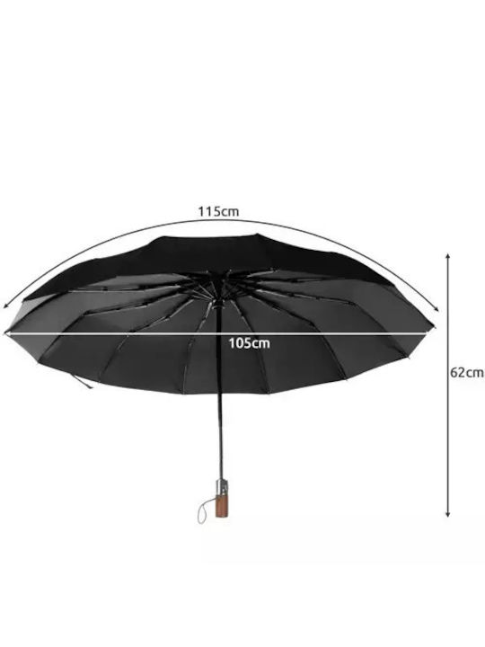 Malatec Automat Umbrelă de ploaie Compact Multicoloră