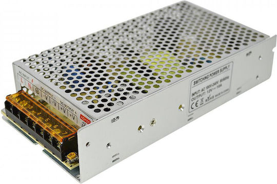 PNI 12V 10A Power Supply for CCTV Systems ST10A