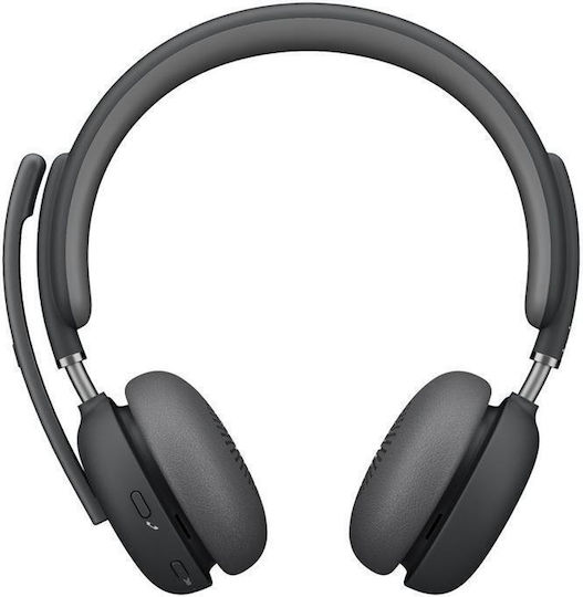 Logitech Zone Wireless 2 (UC) On Ear Multimedia Ακουστικά με μικρόφωνο και σύνδεση Bluetooth / USB-C