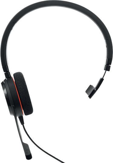 Jabra Evolve 20 Mono On Ear Multimedia Ακουστικά με μικρόφωνο και σύνδεση USB-A / USB-C
