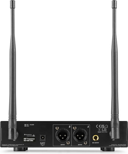 Power Dynamics PD220B Σετ Ασύρματο Μικρόφωνο Κεφαλής για Φωνητικά
