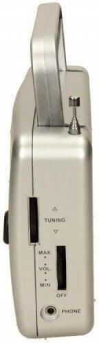 Eltra Maria Portable Radio Electric / Battery Silver