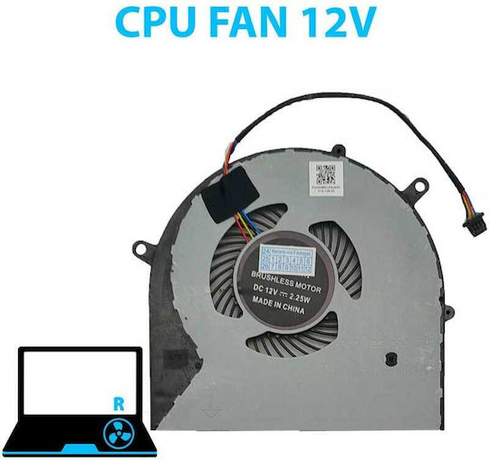 Fan Laptop Asus Fx63vm Fx503vm Gl703 Gl703vd Gl703gm CPU Right Side 12v