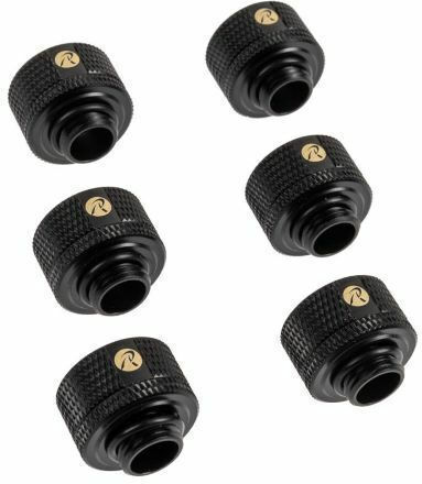 Raijintek Pelias Compression Fitting Fittings Μαύρο