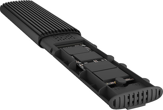 Icy Box Case for Hard Drive M.2 SATA III with Connection SATA / USB 3.1