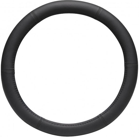 Car+ Auto-Lenkradabdeckung mit Durchmesser 35-36cm Synthetisch Schwarz