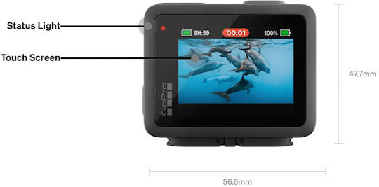 GoPro Hero Action Camera 4K Ultra HD Underwater Specialty Bundle with Touch Screen 1.7" and Wi-Fi Black