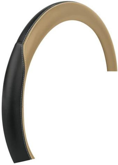 Lampa Car Steering Wheel Cover with Diameter 42-44cm Beige