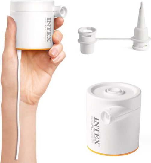 Intex Τρόμπα Χειρός για Φουσκωτά Λευκό