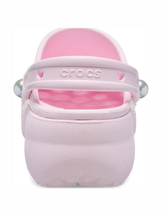 Crocs Classic Pearl Femei Sabot Roz