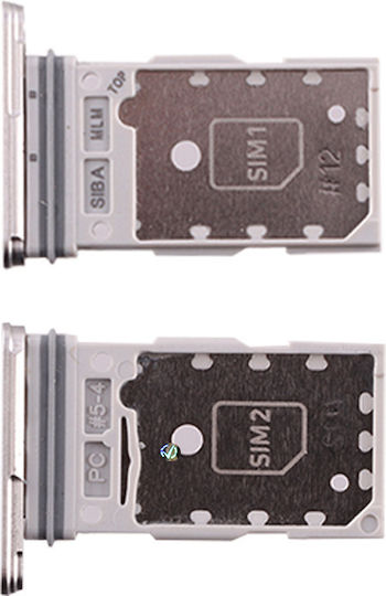 Samsung Slot Card Sim Gri pentru Galaxy S24 5G, Galaxy S24 Plus 5G