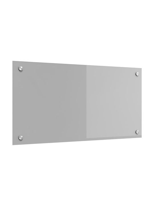 vidaXL Weihnachtlich Glas Glas Gray L80xB40cm.