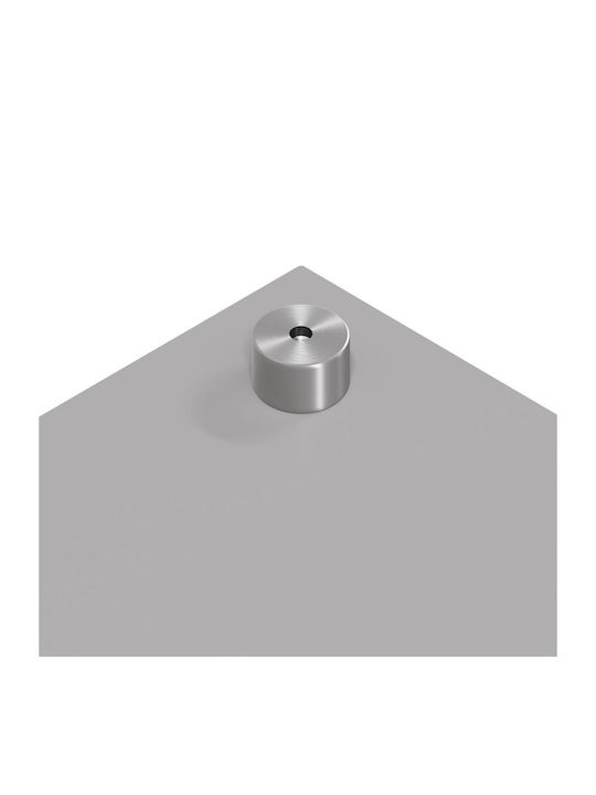 vidaXL Weihnachtlich Glas Glas Gray L80xB40cm.