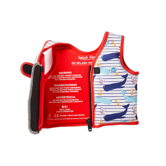 Splash About Kinder-Schwimmweste Neopren Hellblau Splash