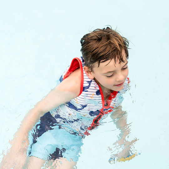 Splash About Kinder-Schwimmweste Neopren Hellblau Splash