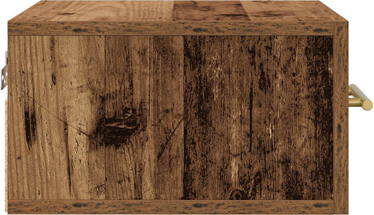 Noptieră Old wood 35x35x20cm