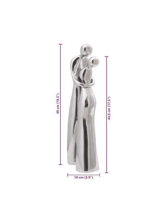 vidaXL Decorative Statuette made of Metal 10x16x49cm 1pcs
