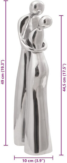 vidaXL Decorative Statuette made of Metal 10x16x49cm 1pcs